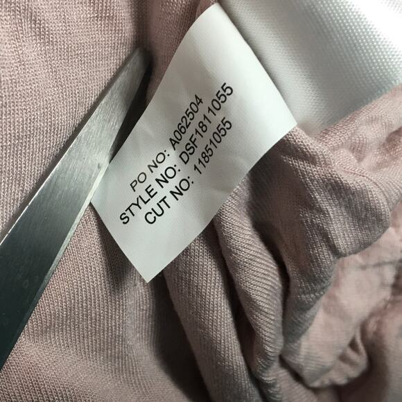 Market & Spruce Aleana‎ Top Tie Jacquard Halter Sleeveless Blouse Women's XS - Picture 7 of 8